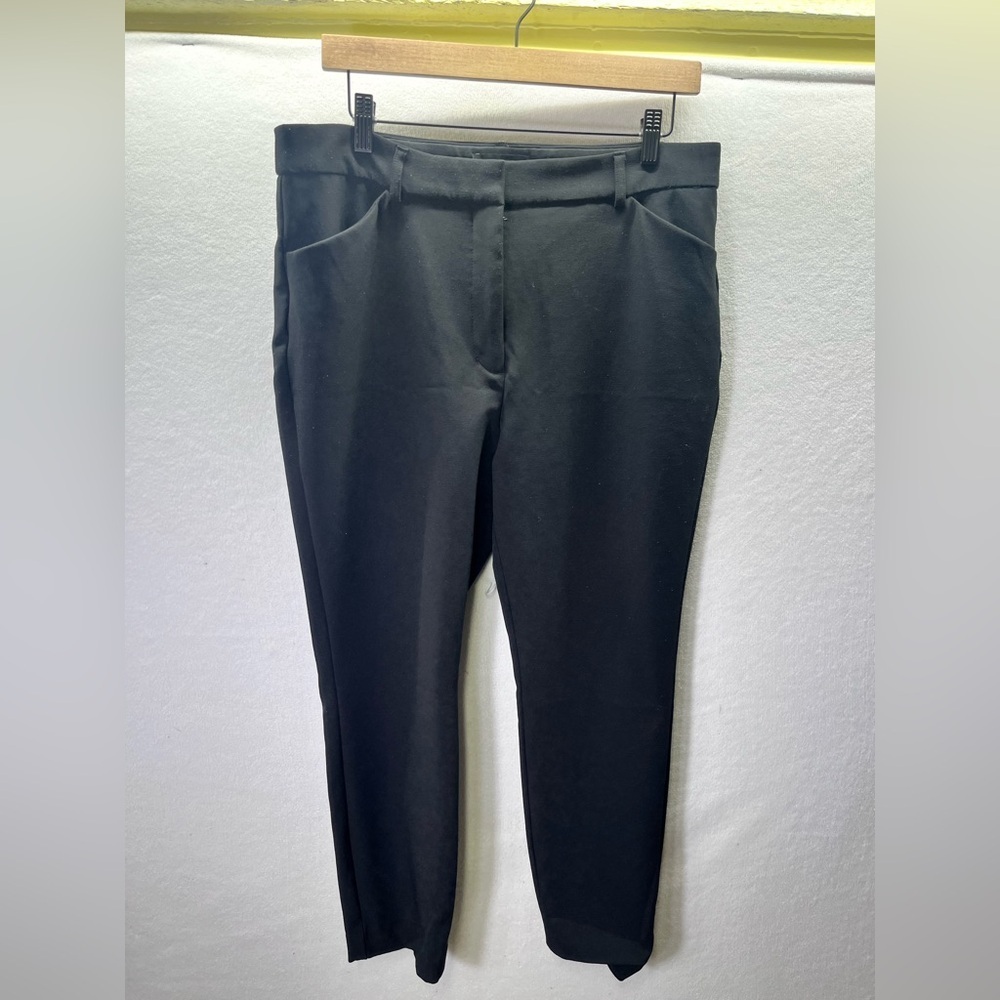 Express Black Dress Pants Womens 14s‎ Short Plus size Office Casual work 2393